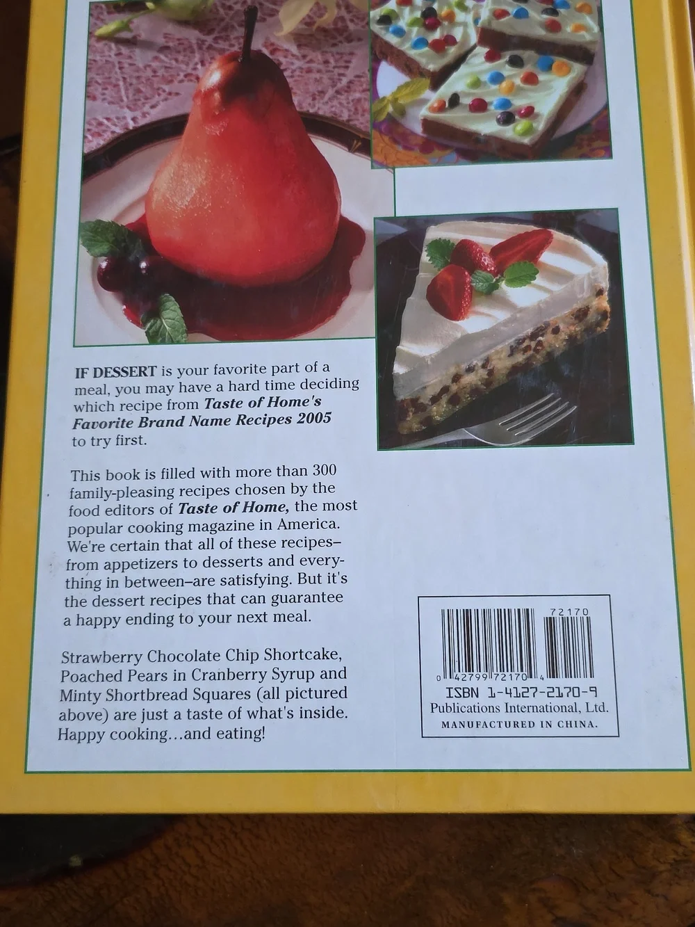 Taste of Home Cookbook Favorite Brand Name Recipes 2005